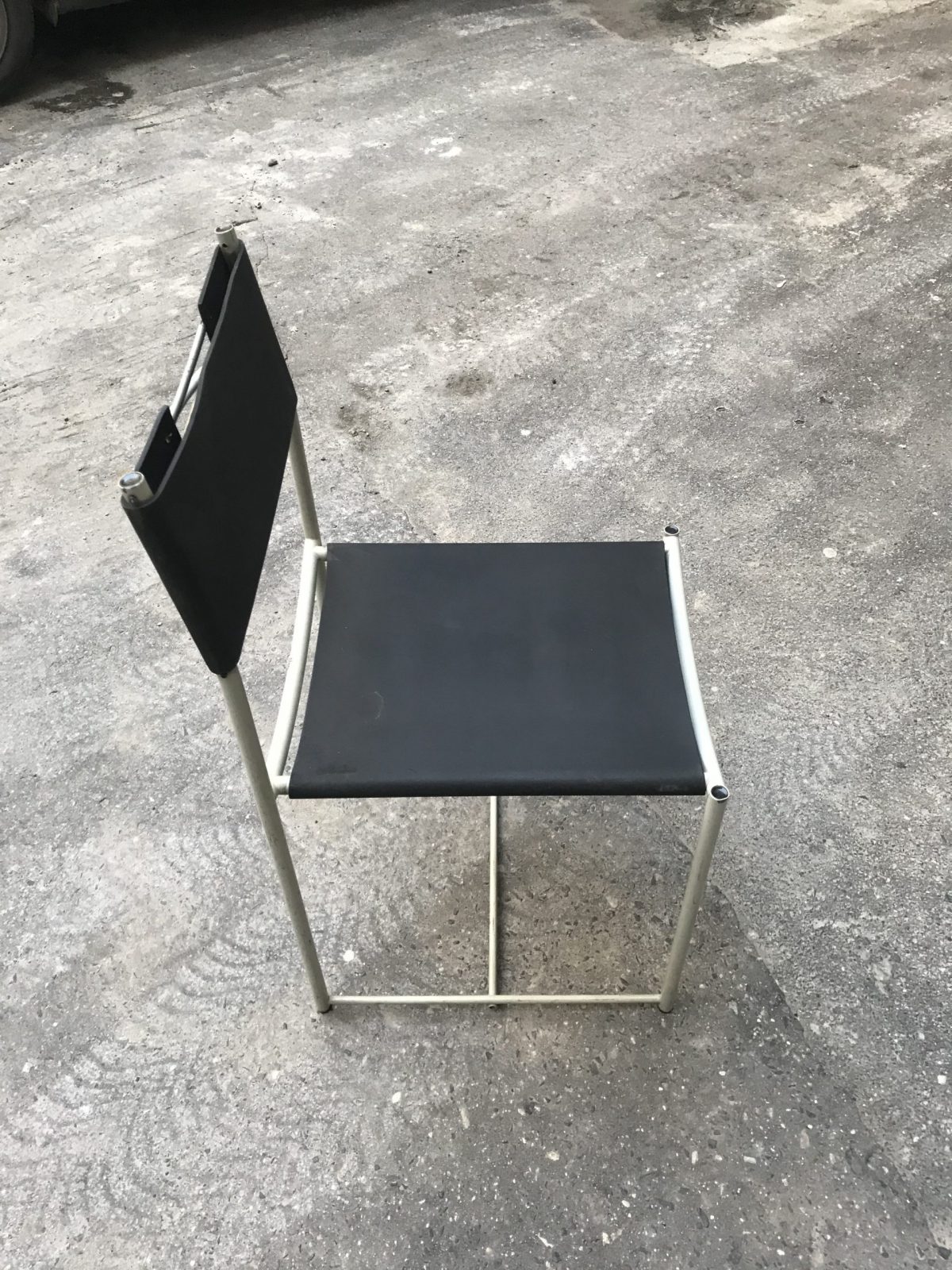 Alias Spaghetti Leather Chairs by Giandomenico Belotti, Italy, postmodern design