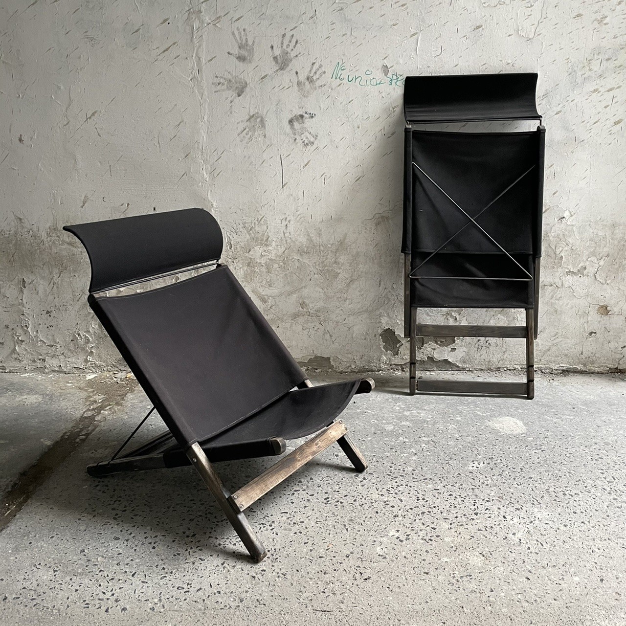tord bjorklund vintage ikea sunbed post modern chair