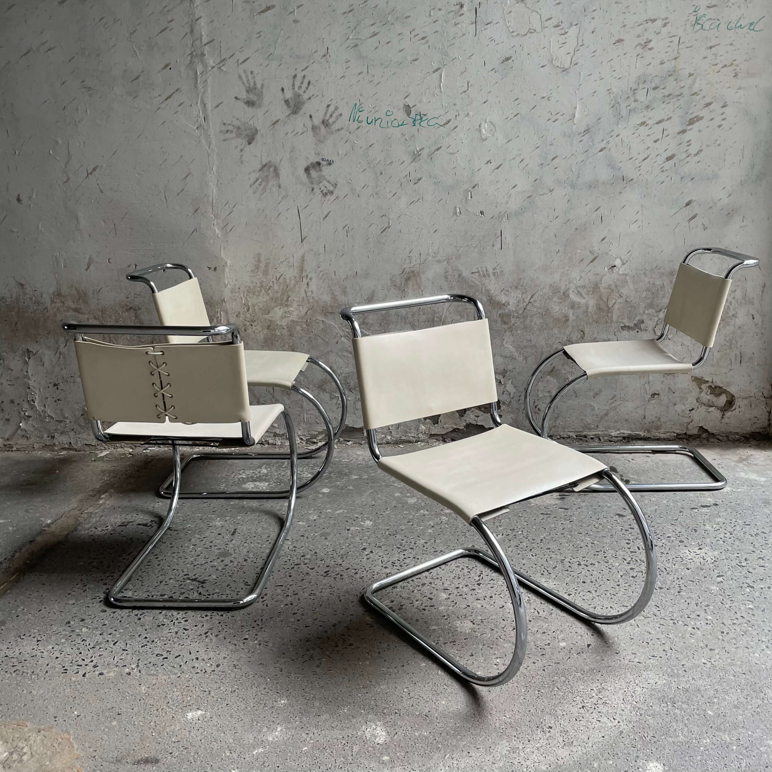 MR Chair Mies van der Rohe Knoll bauhaus