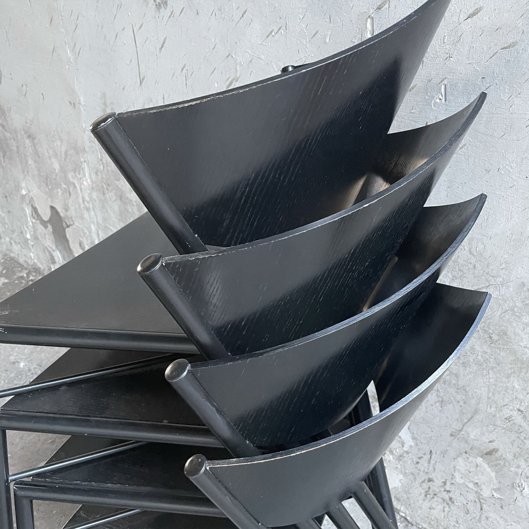 krzesła d-tec chairs memphis postmodern Victory germany detail 2
