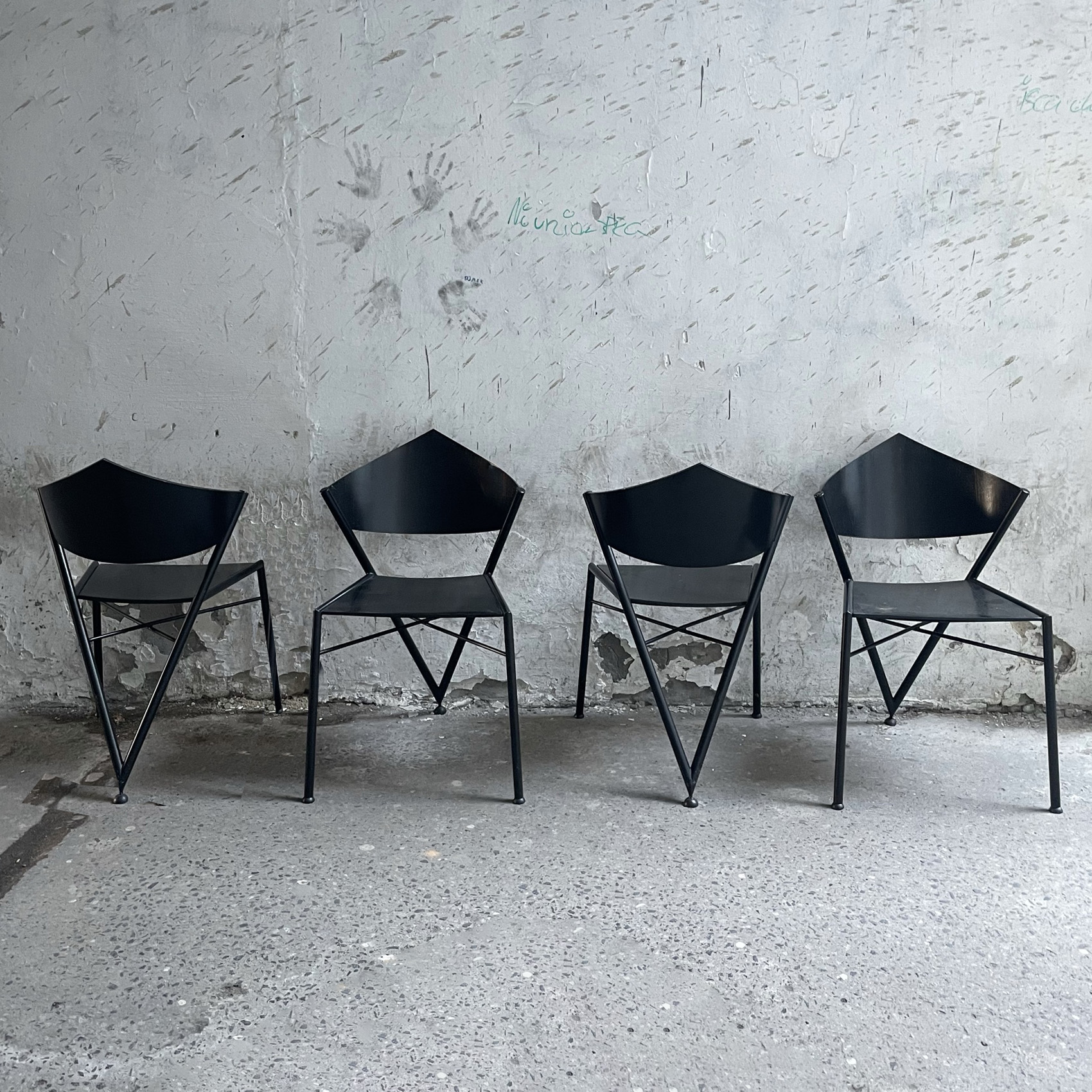 krzesła d-tec chairs memphis postmodern Victory germany