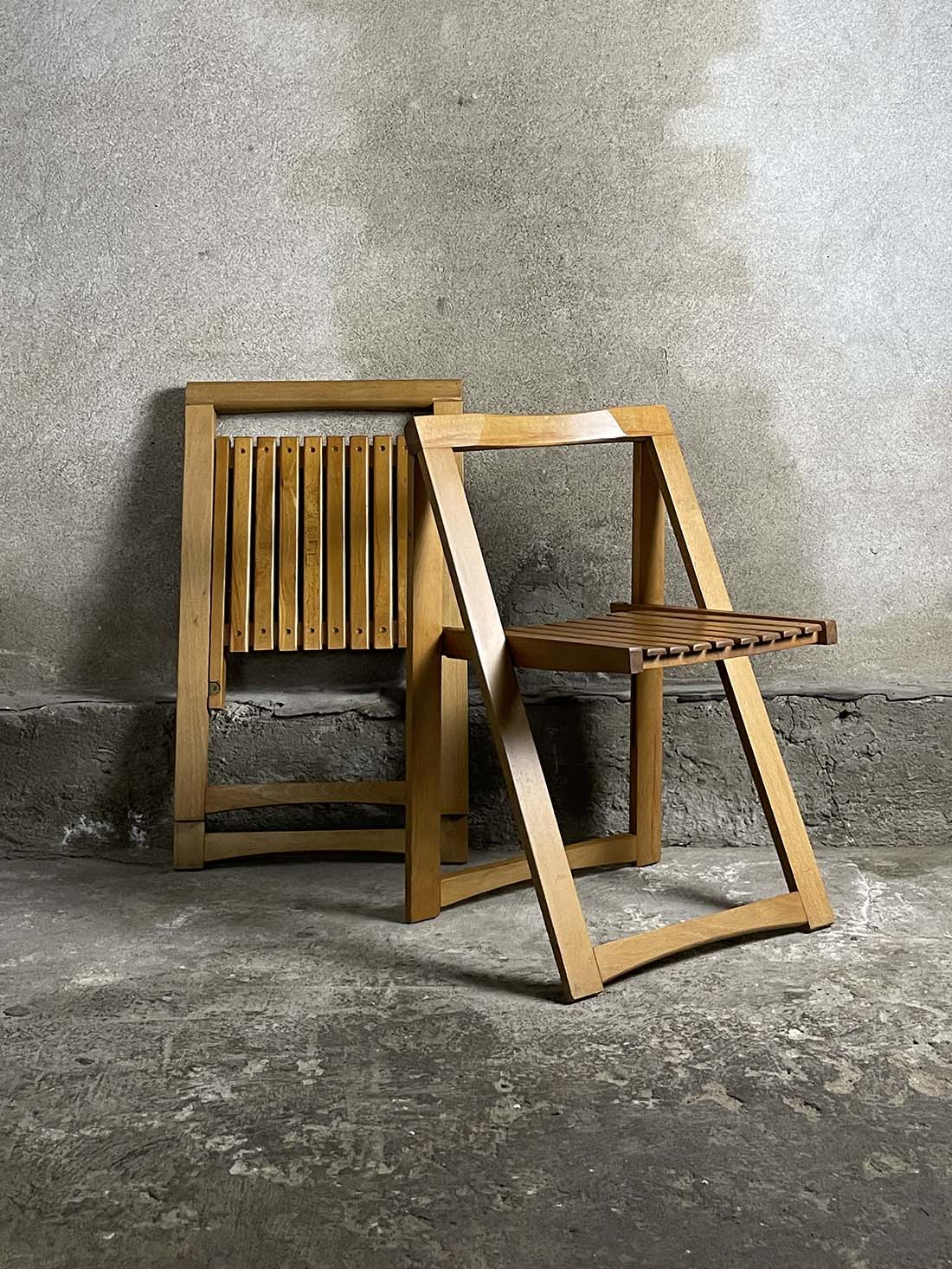 Aldo Jacober krzesła, vintage, krzeslarz