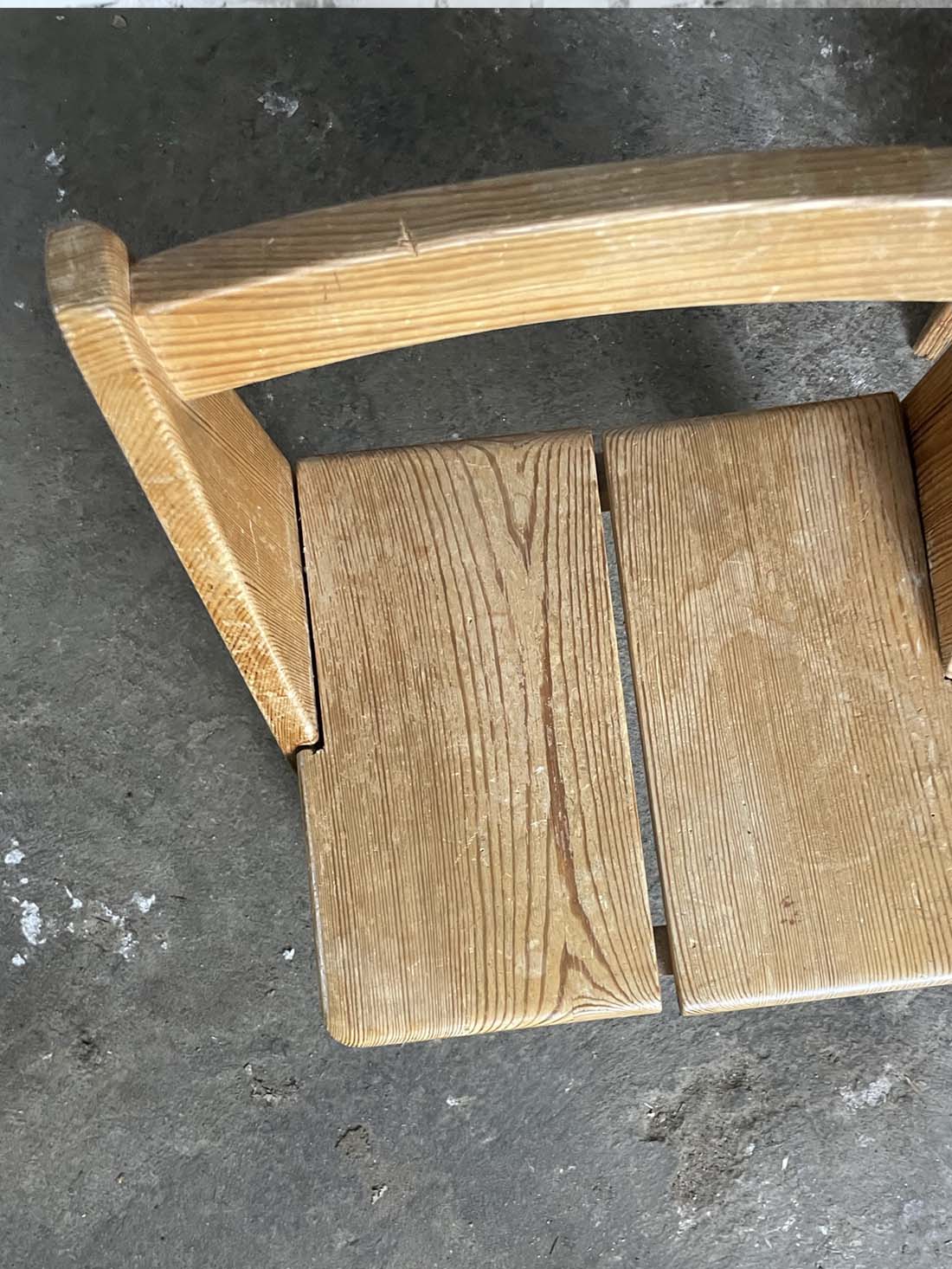 Gilbert Marklund, krzesło i stolik, childs chair and table krzeslarz detl