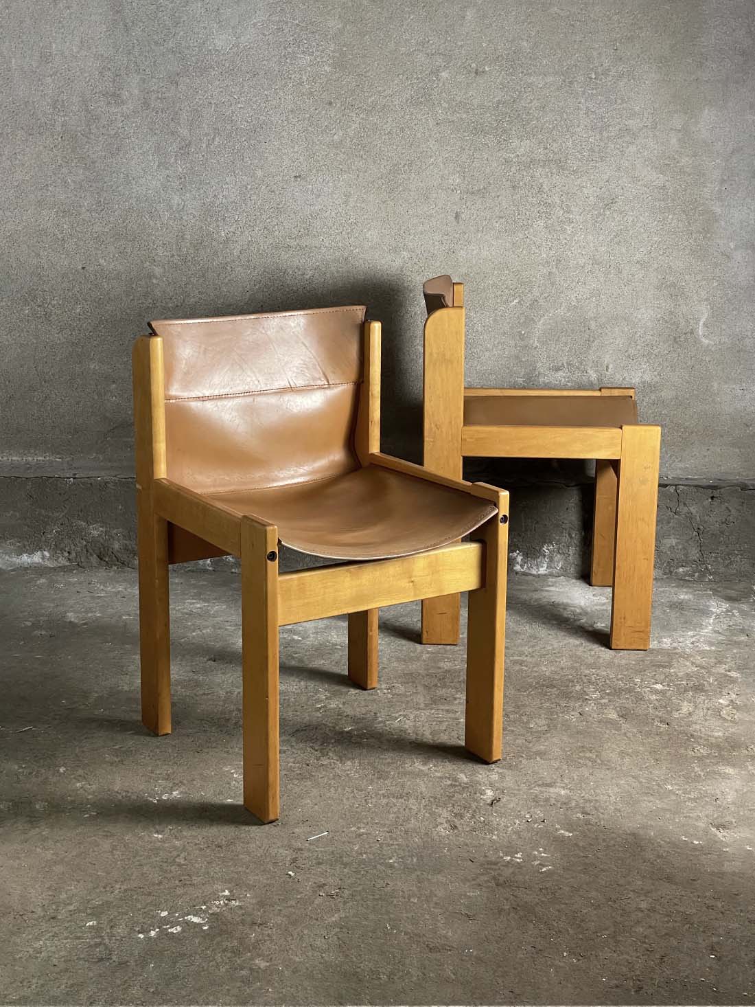 Ibisco Sedie, Włochy krzesła lata 80 vintage krzeslarz