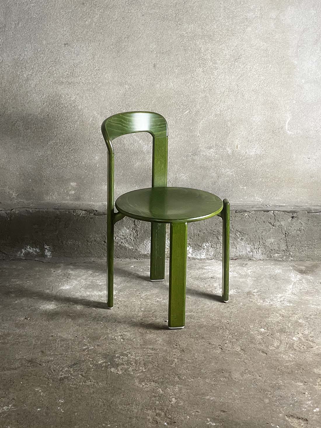 Bruno Rey HAY Kusch co vintage green krzeslarz 3