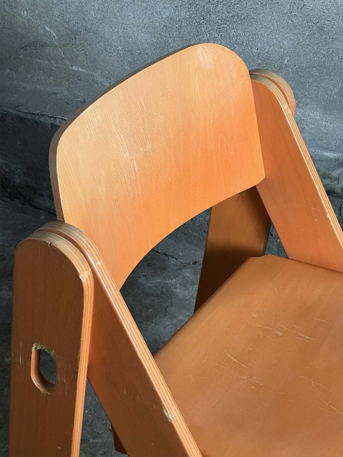 sztaplowane krzesła vintage, dietiker, robert haussmann, krześlarz