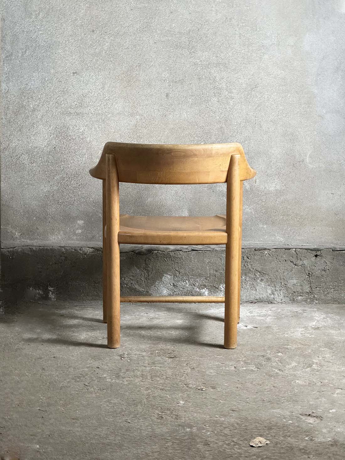 rainer daumiller rectangular chair krzeslarz tył