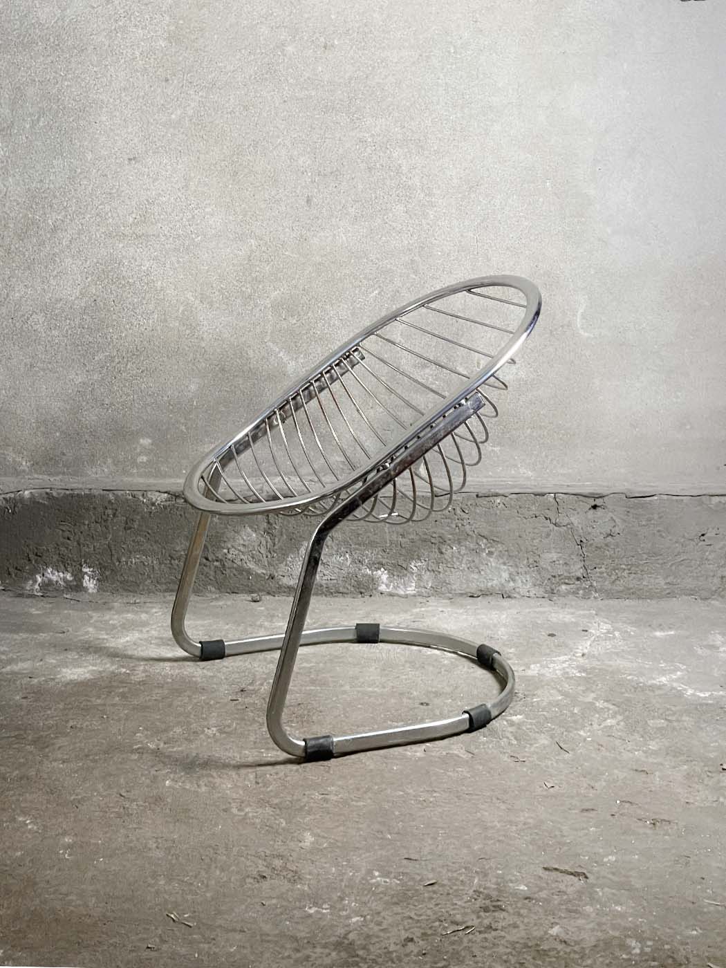 krzesła Egg, przyp. Gastone Rinaldi, Włochy, 2 sztuki