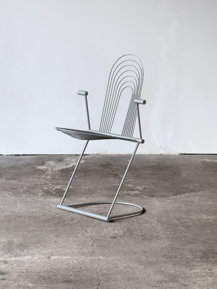 Krzesło Swing z małymi podłokietnikami, proj. Jutta i Herbert Ohl, Niemcy