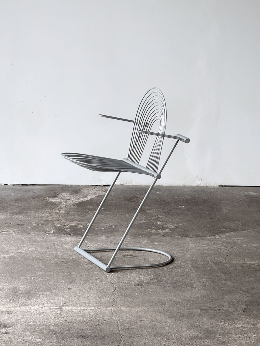 Krzesło Swing z podłokietnikami, proj. Jutta i Herbert Ohl, Niemcy