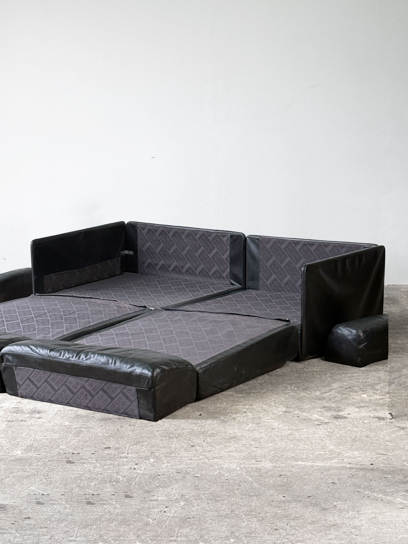 Kanapa DS 76, czarna