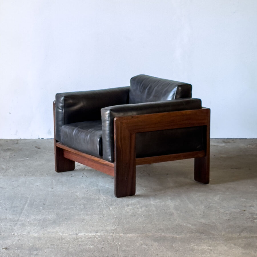 Fotel „Bastiano” przodem, proj. Tobia Scarpa, Gavina 1964