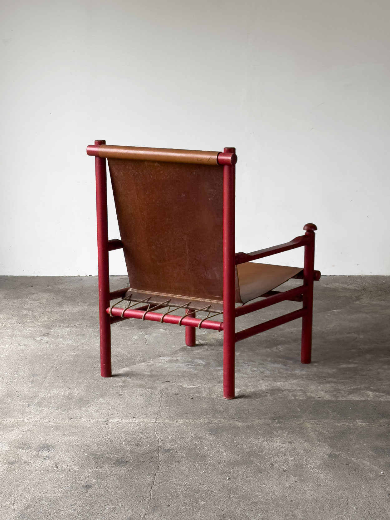 Skórzany fotel typu Safari, Szwajcaria