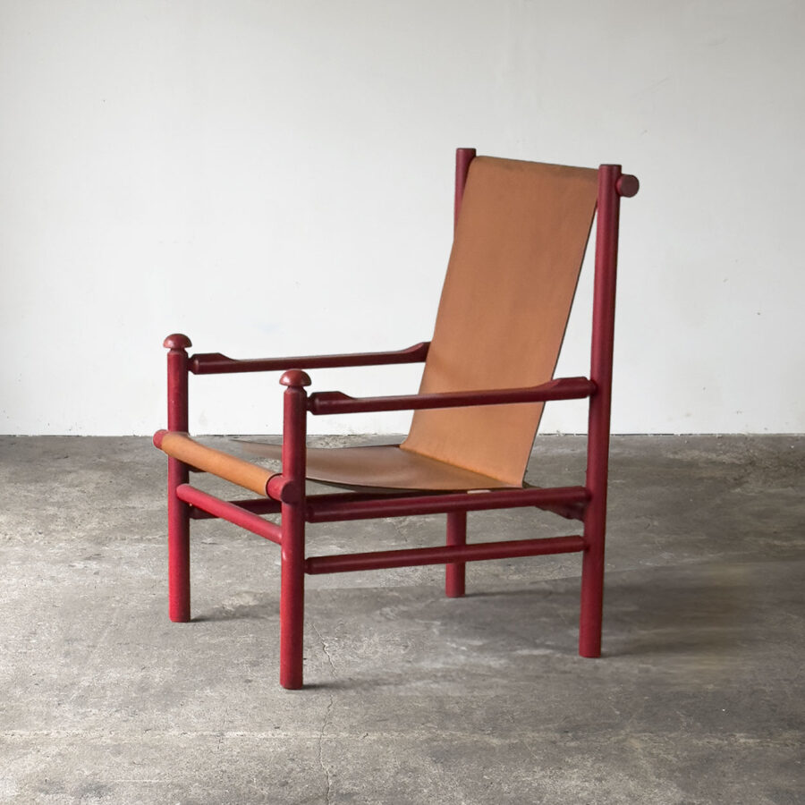 Skórzany fotel typu Safari, Szwajcaria