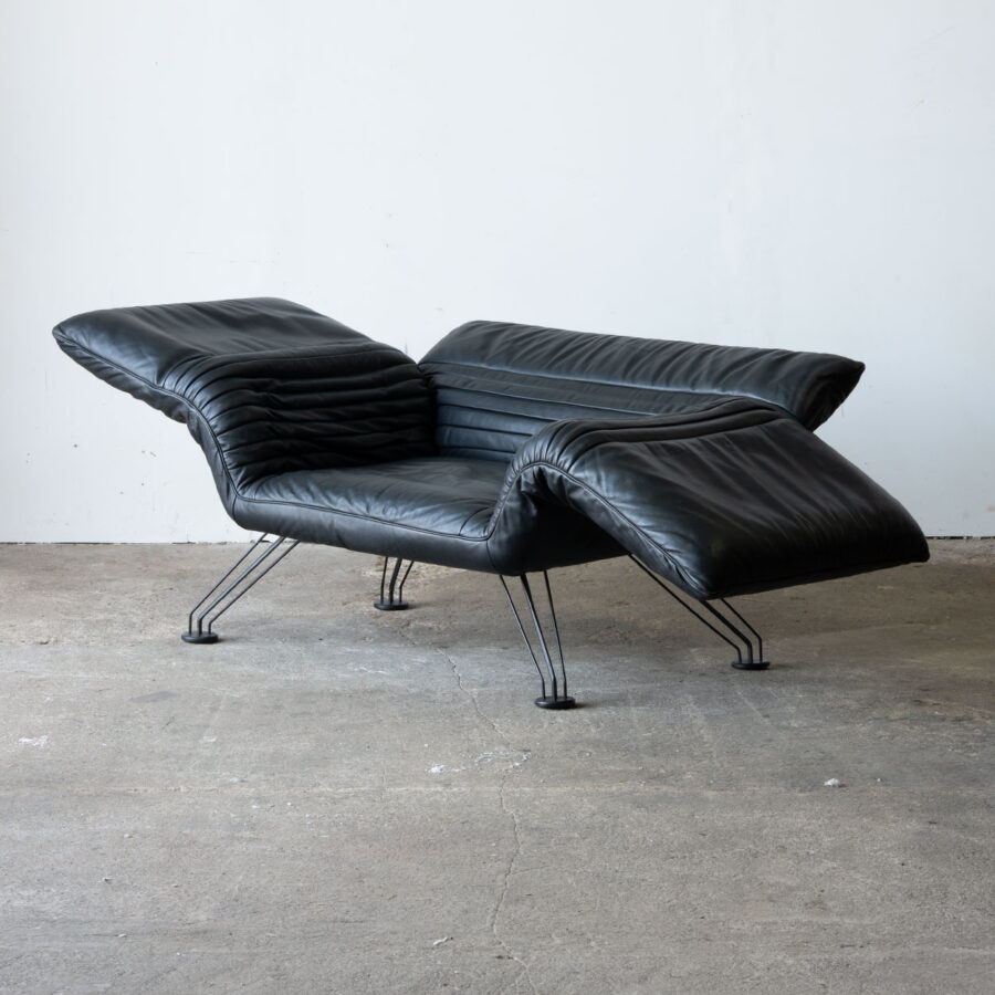 Fotel De Sede DS-142 Totzek czarna skóra