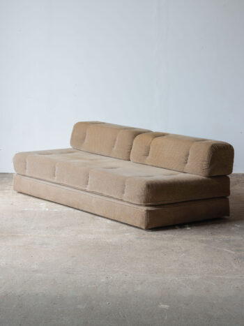 Kanapa Atrium Wittmann beżowa modułowa sofa lata 70