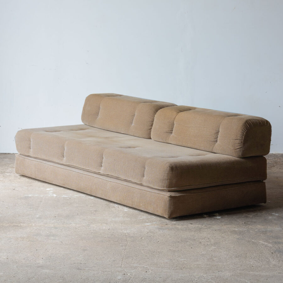 Kanapa Atrium Wittmann beżowa modułowa sofa lata 70