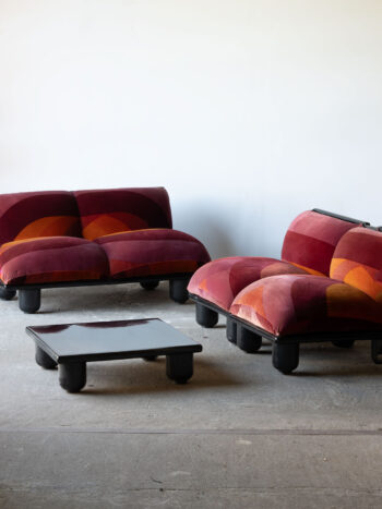 Sofa i fotel Blop z niskim stolikiem