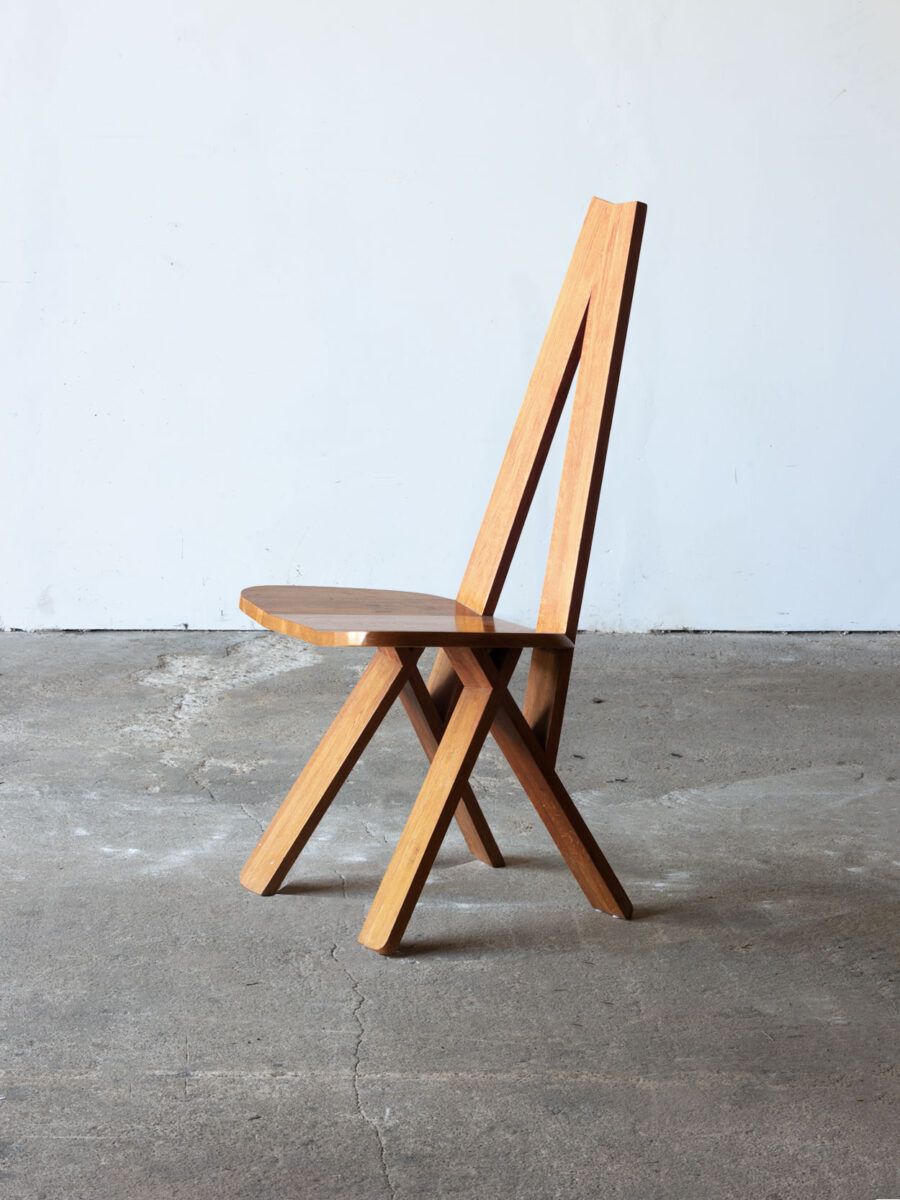 Krzesło S45 Chlacc, proj. Pierre Chapo, Francja