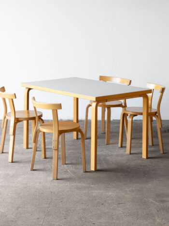 Stół 81B, proj. Alvar Aalto, Artek, Finlandia